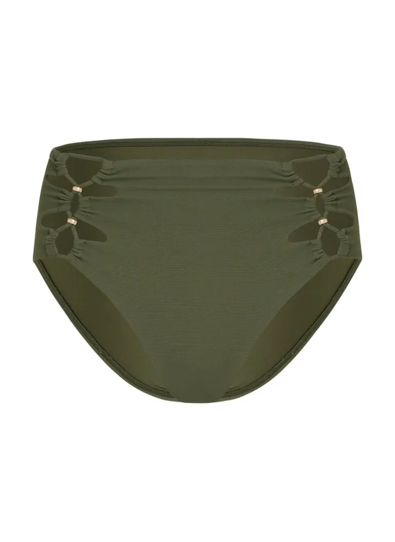 Holbox Rio Bikini Bottoms - Green