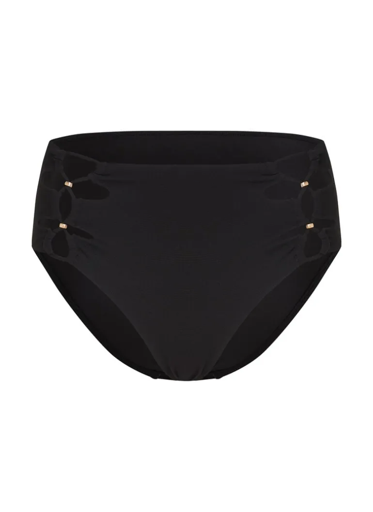 Holbox Rio Bikini Bottoms - Black
