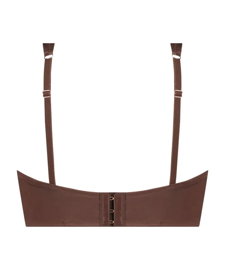 Indigo Non-Padded Underwired Bra - Brown