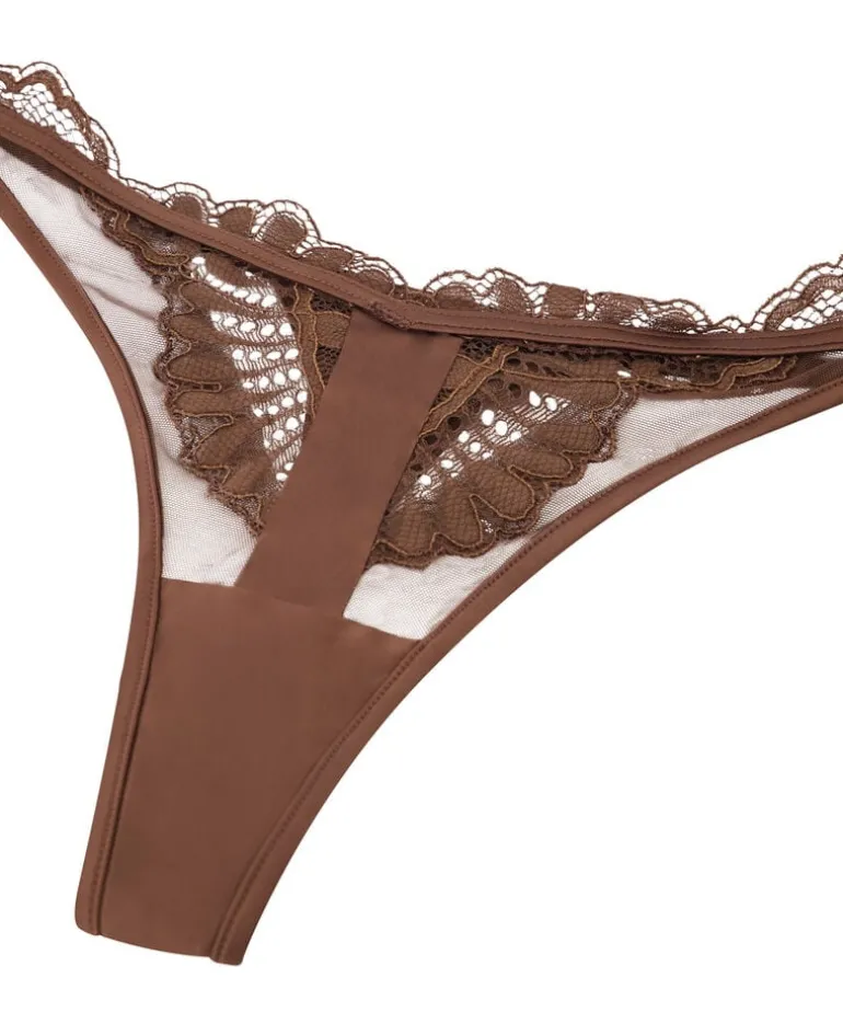 Indigo Thong - Brown
