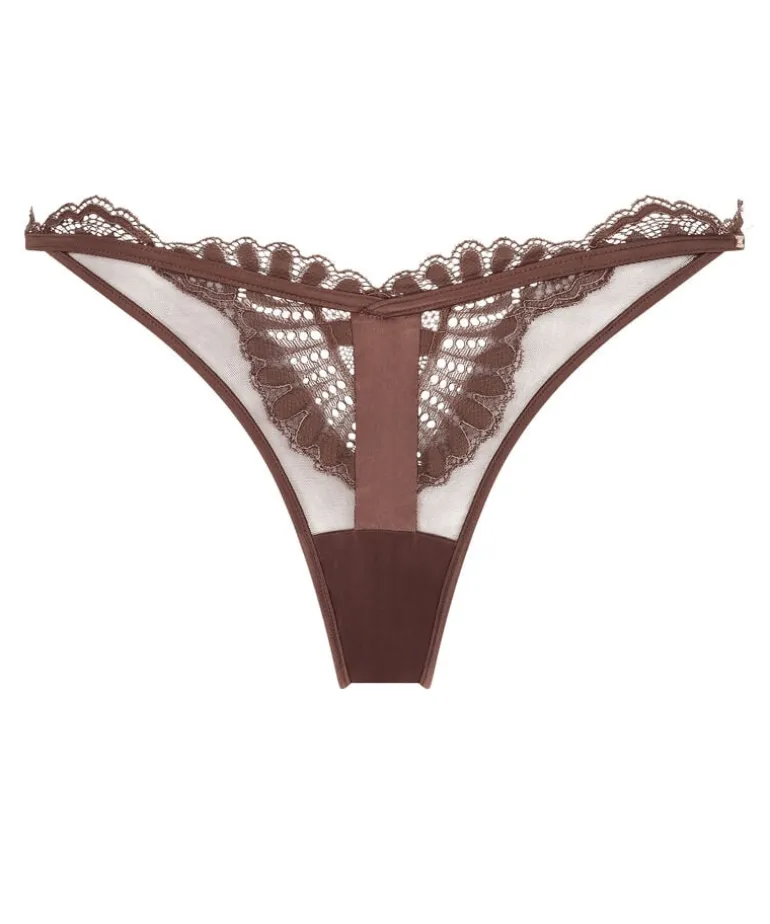 Indigo Thong - Brown