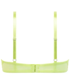 Ingrid Padded Underwired Bra - Green