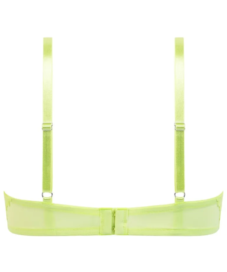 Ingrid Padded Underwired Bra - Green