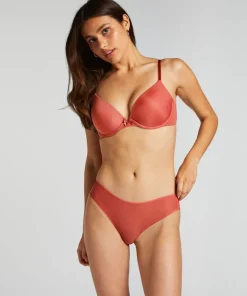 Invisible Brazilian Stripe mesh - Red