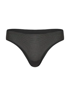 Invisible Brazilian Stripe mesh - Black