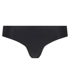 Invisible cotton thong - Black