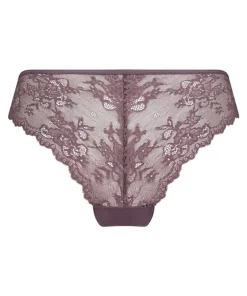 Invisible Lace Back Brazilian - Purple