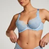 Isabella Non-Padded Underwired Bra - Blue