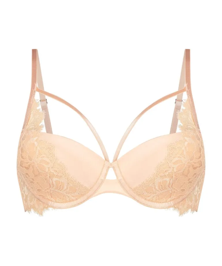 Isabella Padded Underwired Bra - Orange