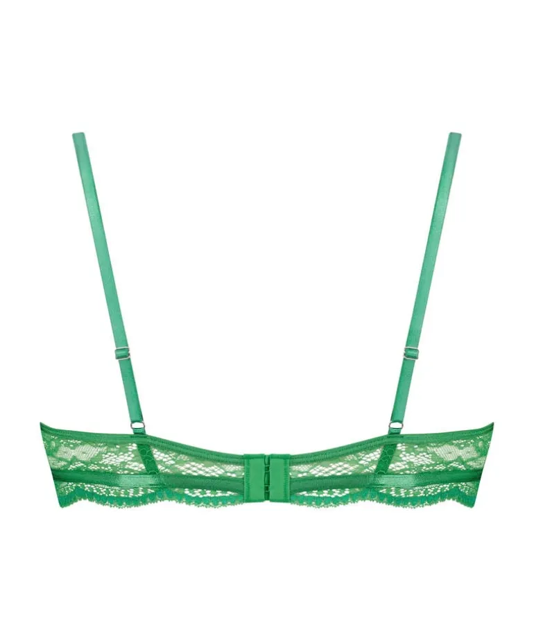 Isabelle Non-Padded Underwired Bra - Green
