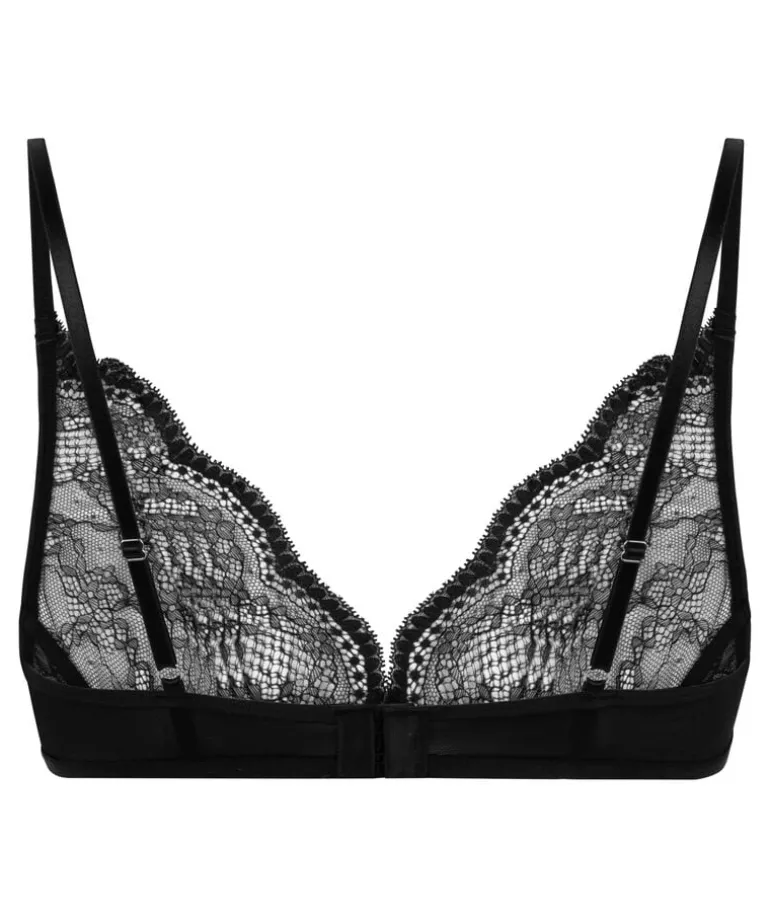 Isabelle Non-Padded Underwired Bra - Black