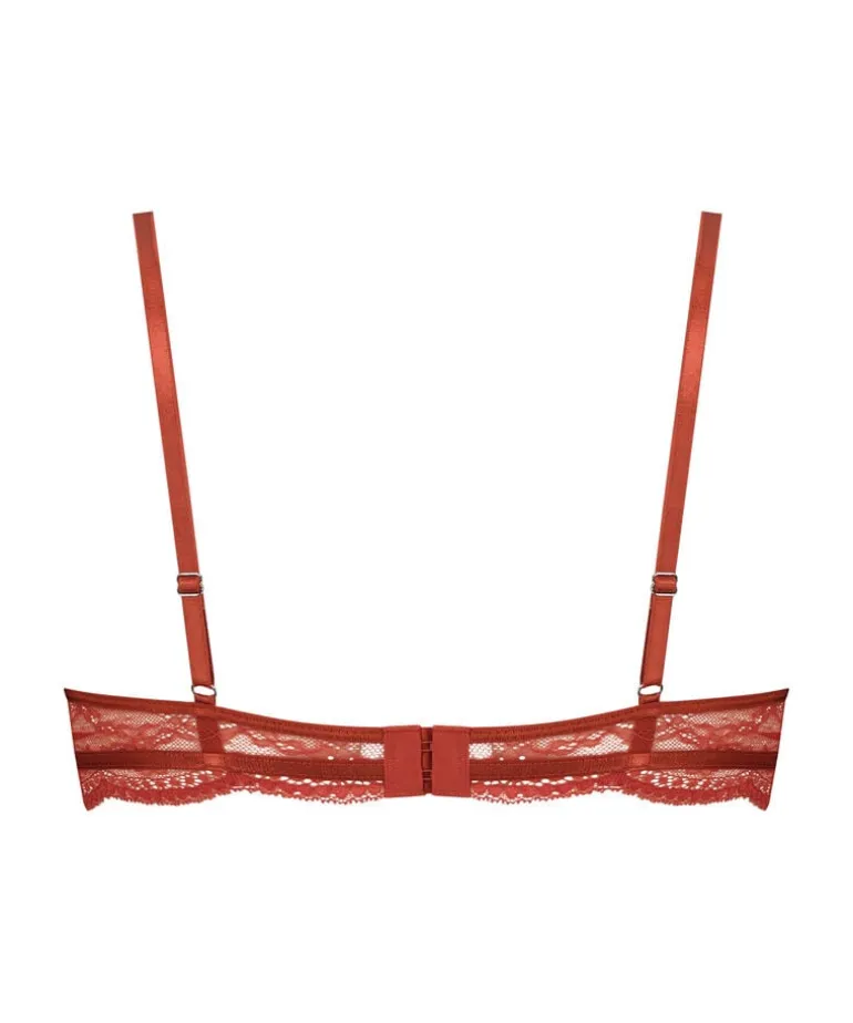 Isabelle Non-Padded Underwired Bra - Orange
