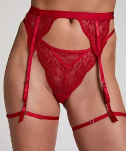 Isabelle Suspenders - Red