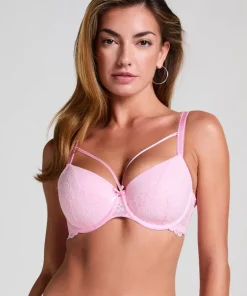 Isadora Padded Underwired Bra - Pink