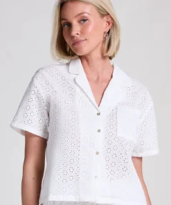 Jacket Broiderie Anglaise - White