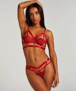 Jacky Non-Padded Underwired Bra - Red