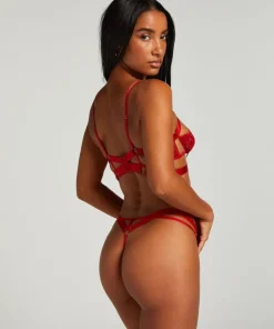 Jacky Non-Padded Underwired Bra - Red