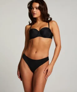 Jane Padded Strapless Underwired Bra - Black