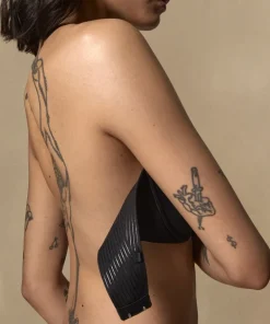 Jane Padded Strapless Underwired Bra - Black