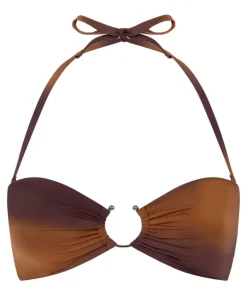 Janiero Bandeau Bikini Top - Purple