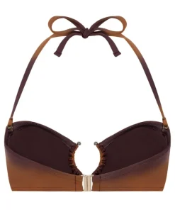 Janiero Bandeau Bikini Top - Purple