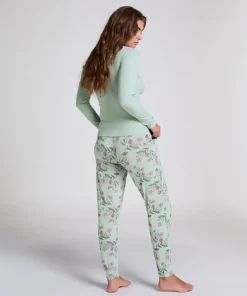 Jersey Pyjama Pants - Green