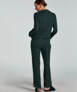 Jersey Pyjama Pants - Green