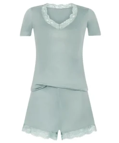 Jersey Pyjama Set - Green