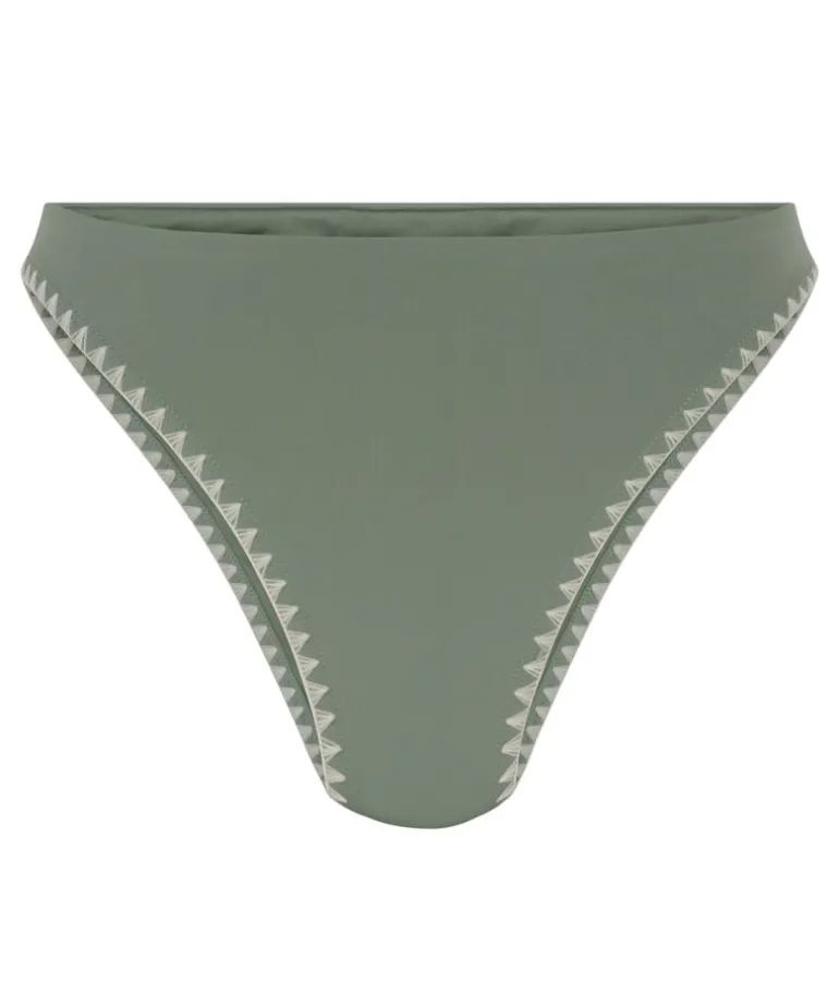 Joburg Highleg Bikini Bottom - Green
