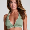 Joburg Triangle Bikini Top - Green