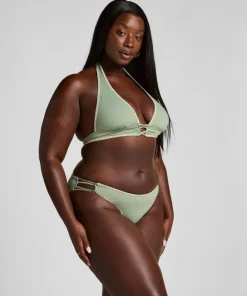 Joburg Triangle Bikini Top - Green