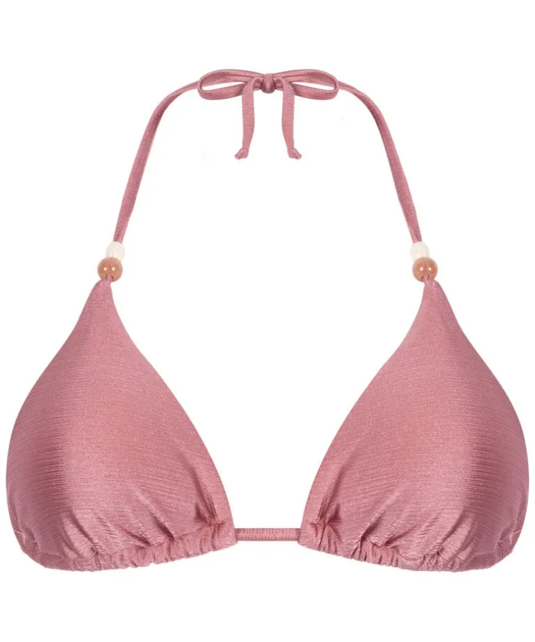 Kallua Triangle Bikini Top - Pink