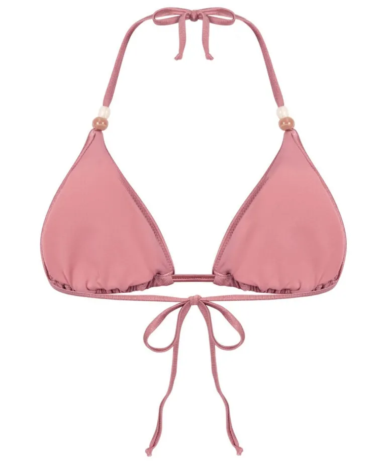 Kallua Triangle Bikini Top - Pink