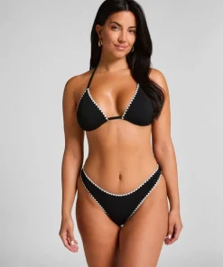 Kenya Triangle Bikini Top - Black
