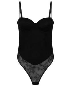 Lace Shaping Body - Black