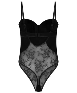 Lace Shaping Body - Black