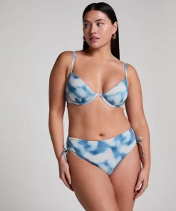 Lagoa Non-Padded Underwired Bikini Top - Blue