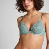 Lauren Padded Underwired Bra - Green
