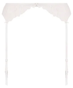 Lauren Suspenderbelt - White