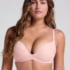 Lea Lace Padded Non-Wired Bra - Pink