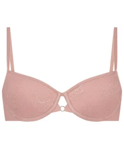 Lea Padded Underwired Bra - Pink