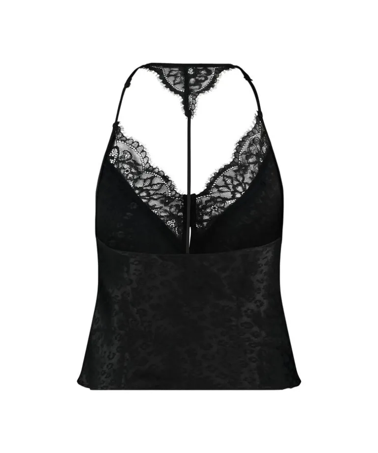 Leopard Cami - Black