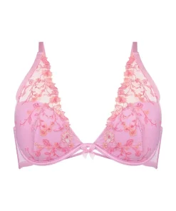 Lillia Padded Underwired Bra - Pink