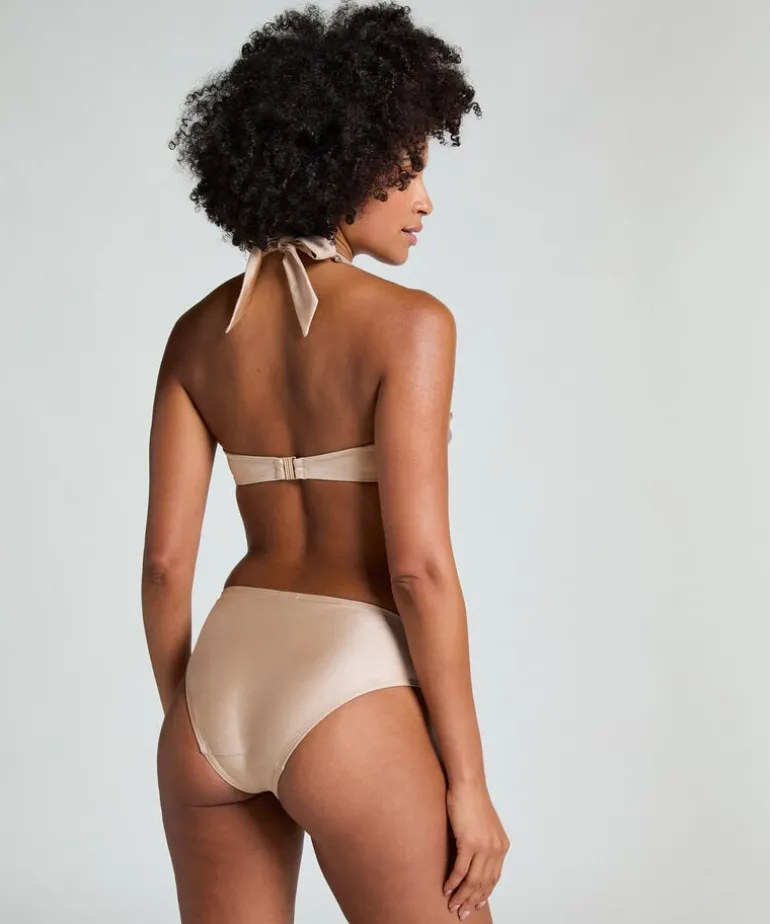 Lima Bandeau Bikini Top - Beige