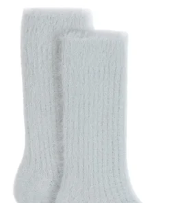 Liv Fluffy Socks - Green