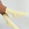 Liv Fluffy Socks - Yellow