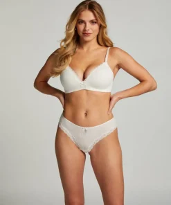 Lola Padded Non-Wired Bra - White