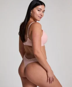 Lola Padded Non-Wired Bra - Pink