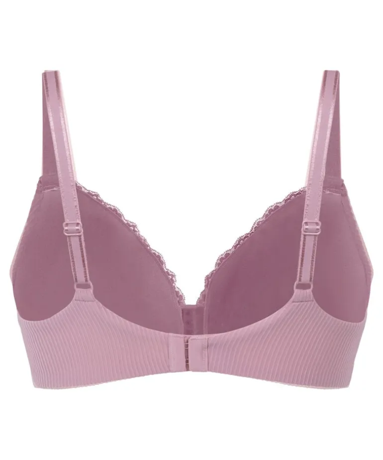 Lola Padded Non-Wired Bra - Pink