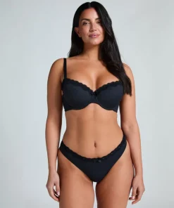 Lola Padded Underwired Bra - Black